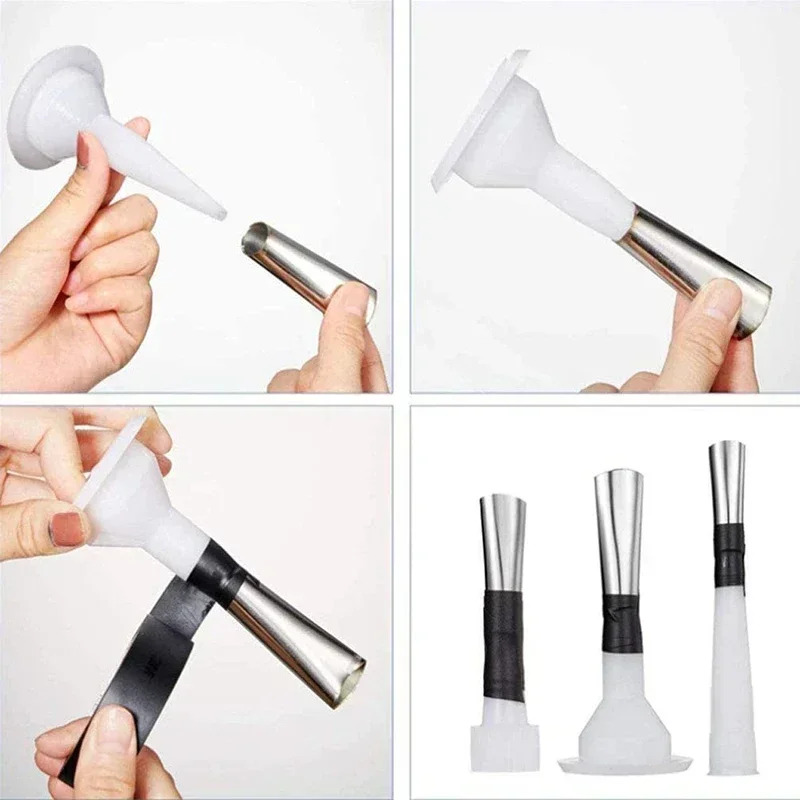 14PCS Stainless Steel Caulk No - огляд і ціна Woodworking Glue Applicator