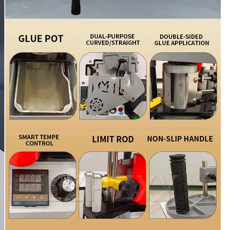 1100W Portable Woodworking Edg - огляд і ціна Woodworking Glue Applicator