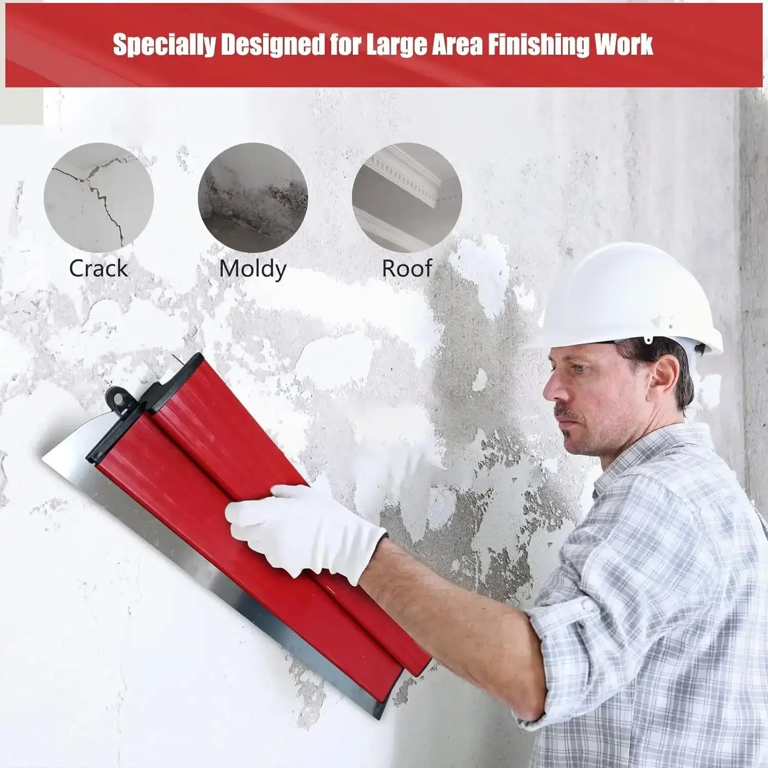 25/40CM Drywall Smoothing Spat - огляд і ціна Drawknife Blade