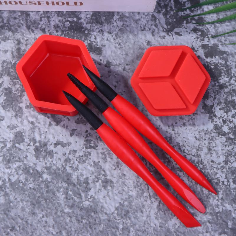 Silicone Glue Brush Kit 3pcs/4 - огляд і ціна Woodworking Glue Applicator