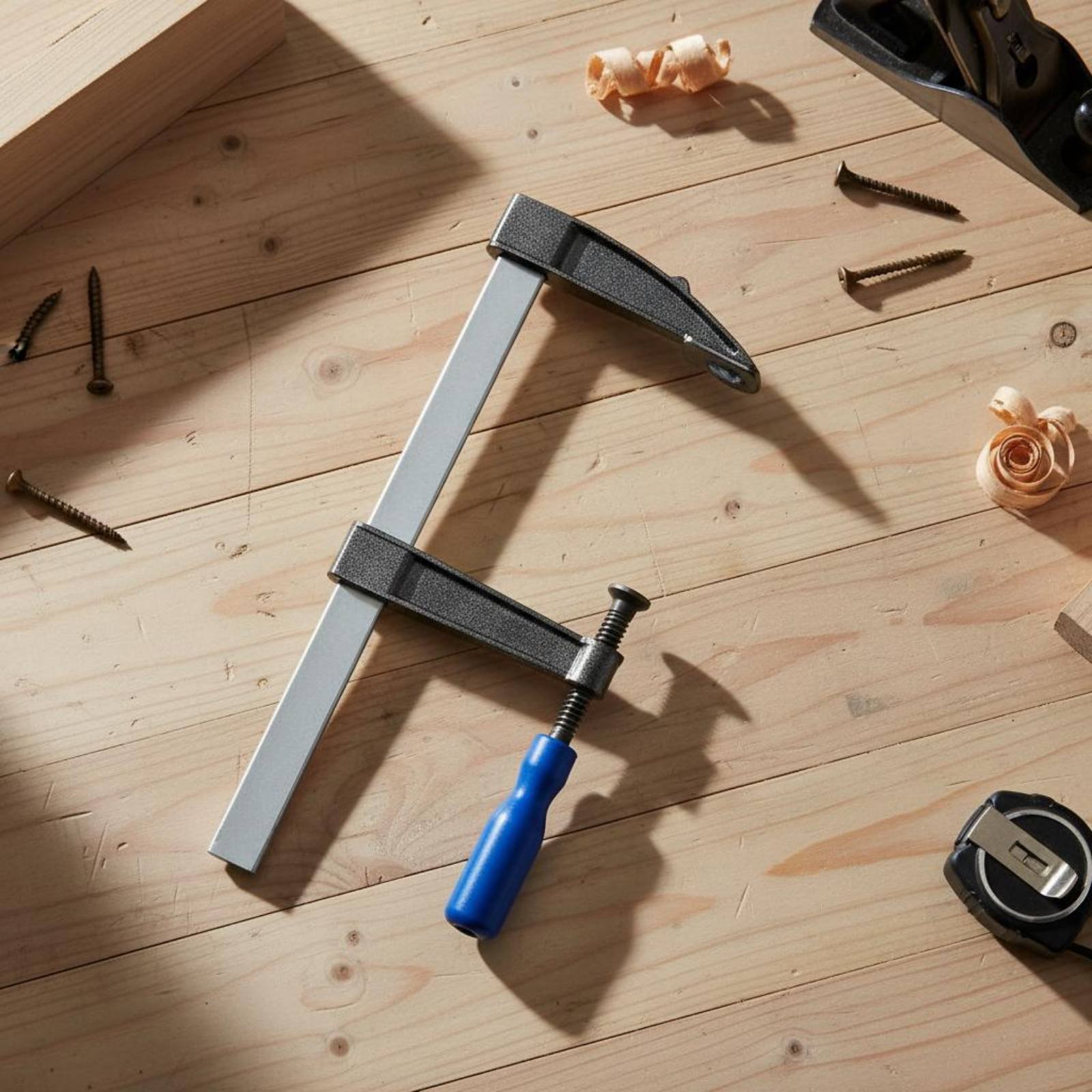 F-Clamp Effortless Adjustment  - огляд і ціна Woodworking Garage