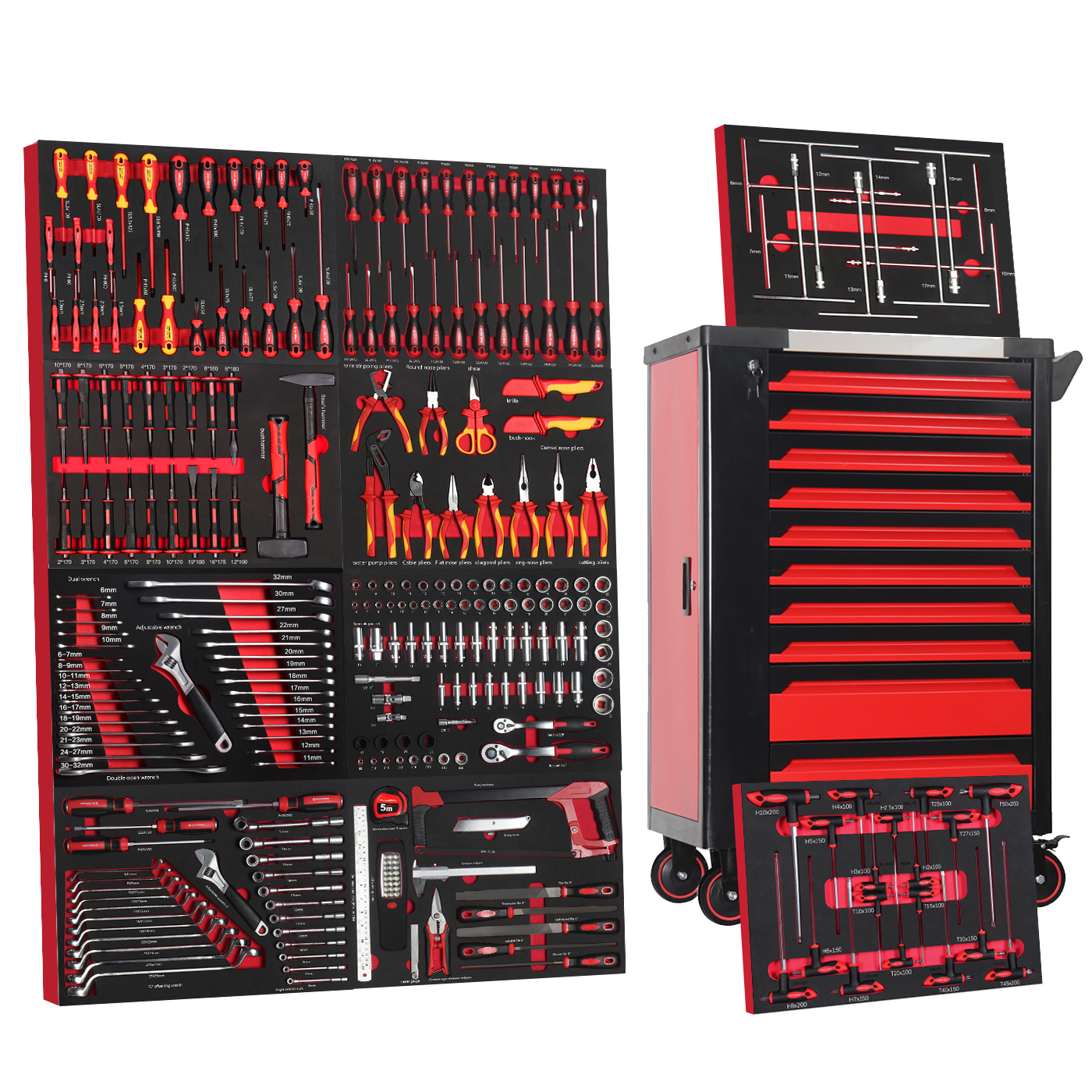 ej-Heavy Duty 10 Drawers Metal - огляд і ціна Woodworking Garage