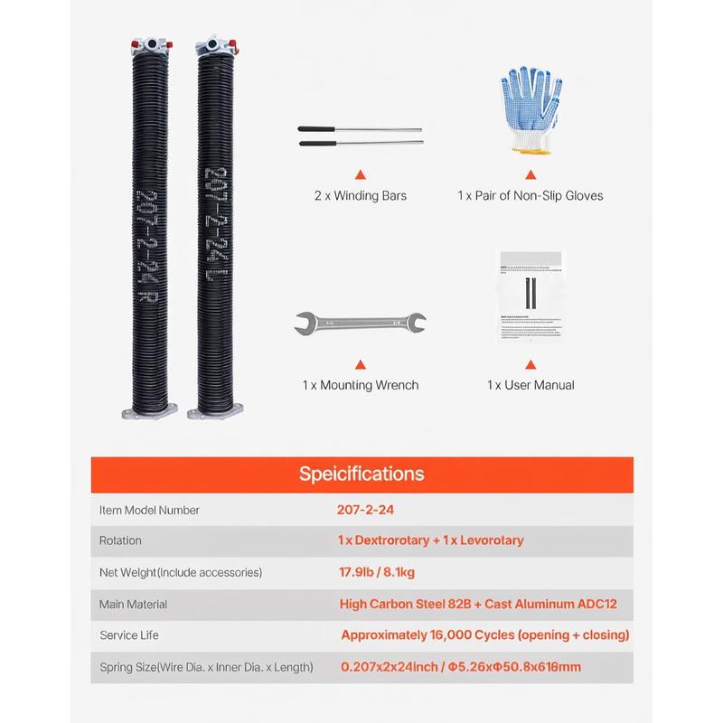 Garage Door Lift Springs Pair  - огляд і ціна Woodworking Garage