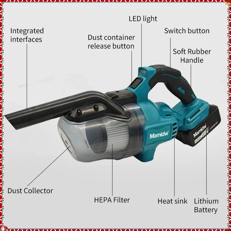 Makita Cordless Power Tool Ele - огляд і ціна Woodworking Vacuum System