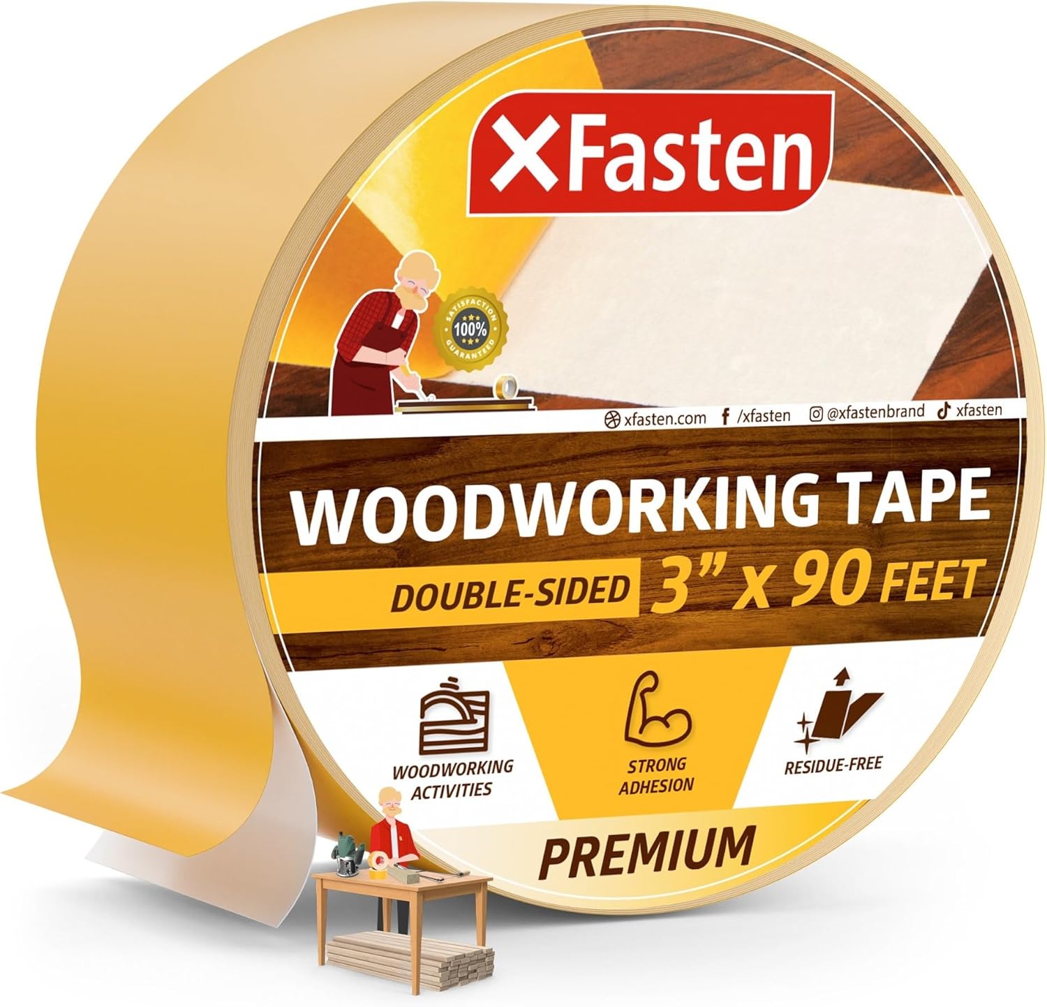 Double Sided Woodworking Tape  - огляд і ціна Woodworking Templates