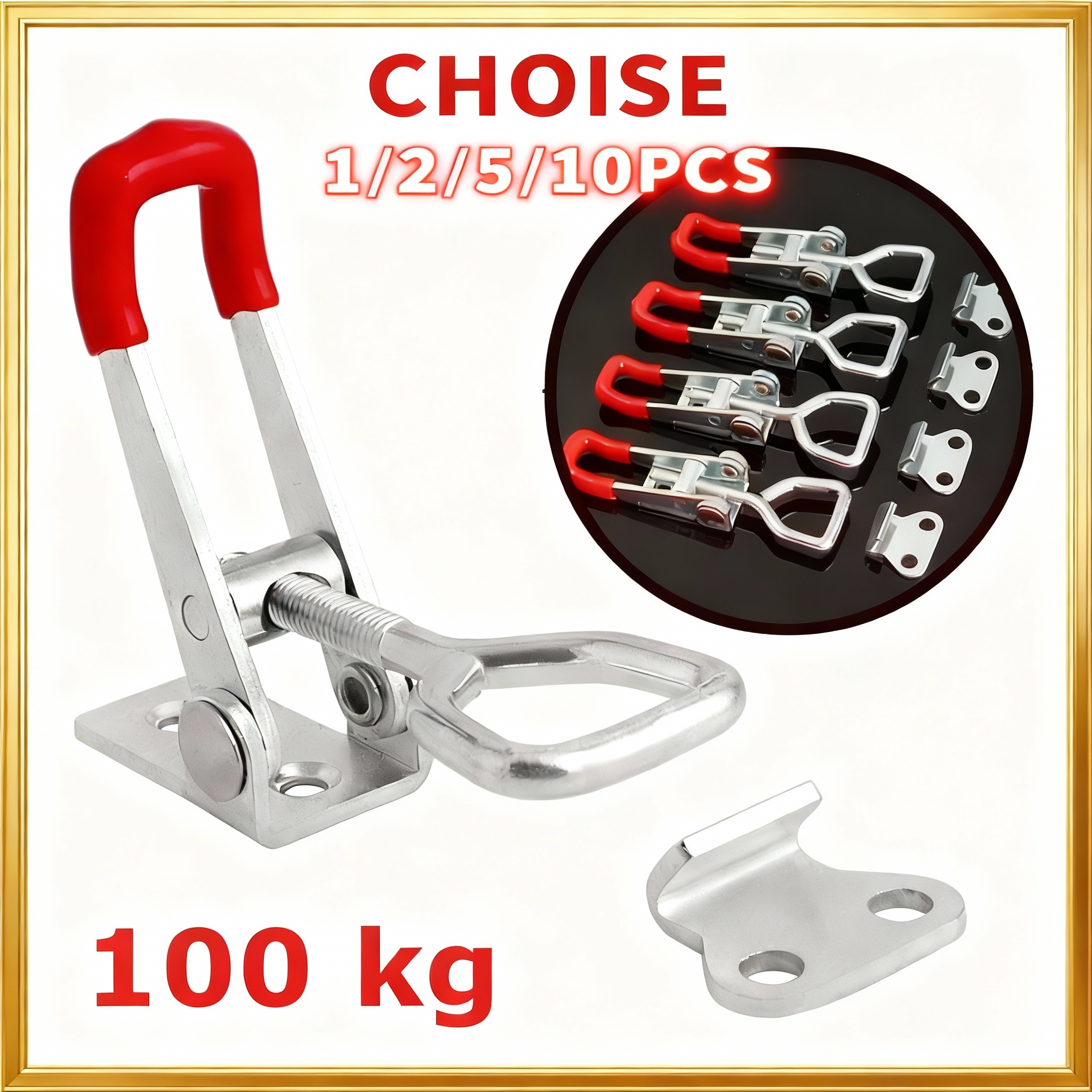 Adjustable Toggle Clamp Catch  - огляд і ціна Woodworking Quick Clamps