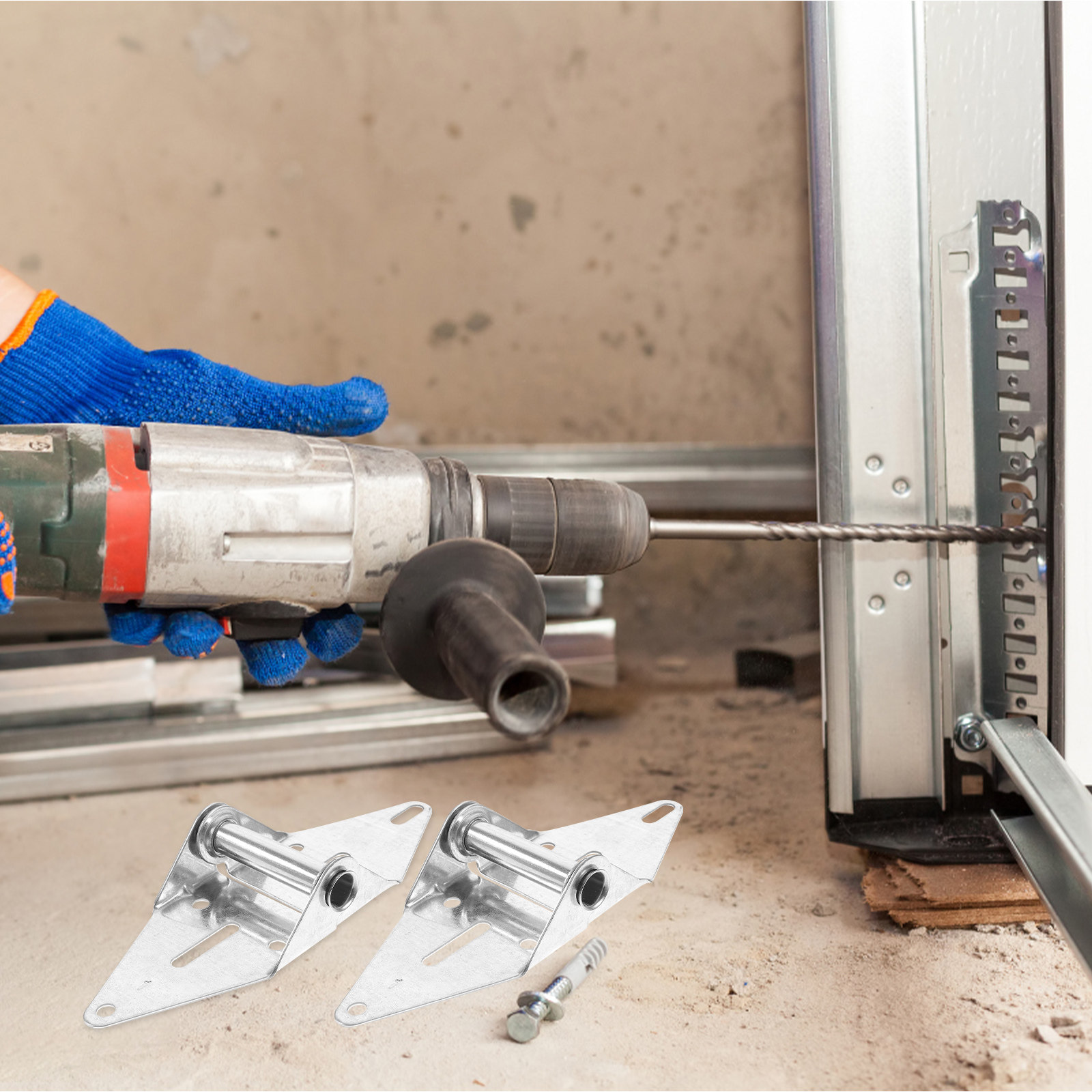 2Pcs Garage Door Hinge Premium - огляд і ціна Woodworking Garage