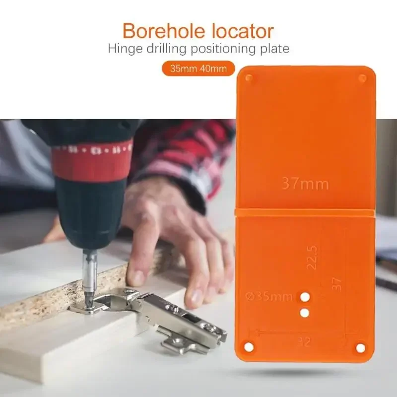 35/40mm Punch Hinge Drill Hole - огляд і ціна Woodworking Templates
