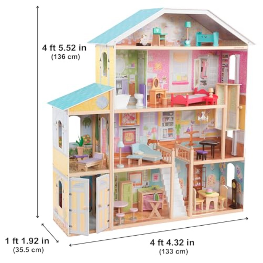 KidKraft Majestic Mansion Wood - огляд і ціна Woodworking Garage