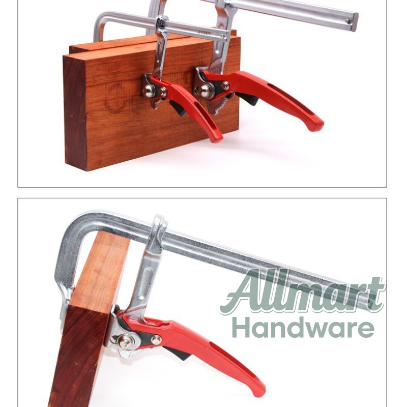 Ratchet F-Clamp Woodworking Cl - огляд і ціна Woodworking Quick Clamps