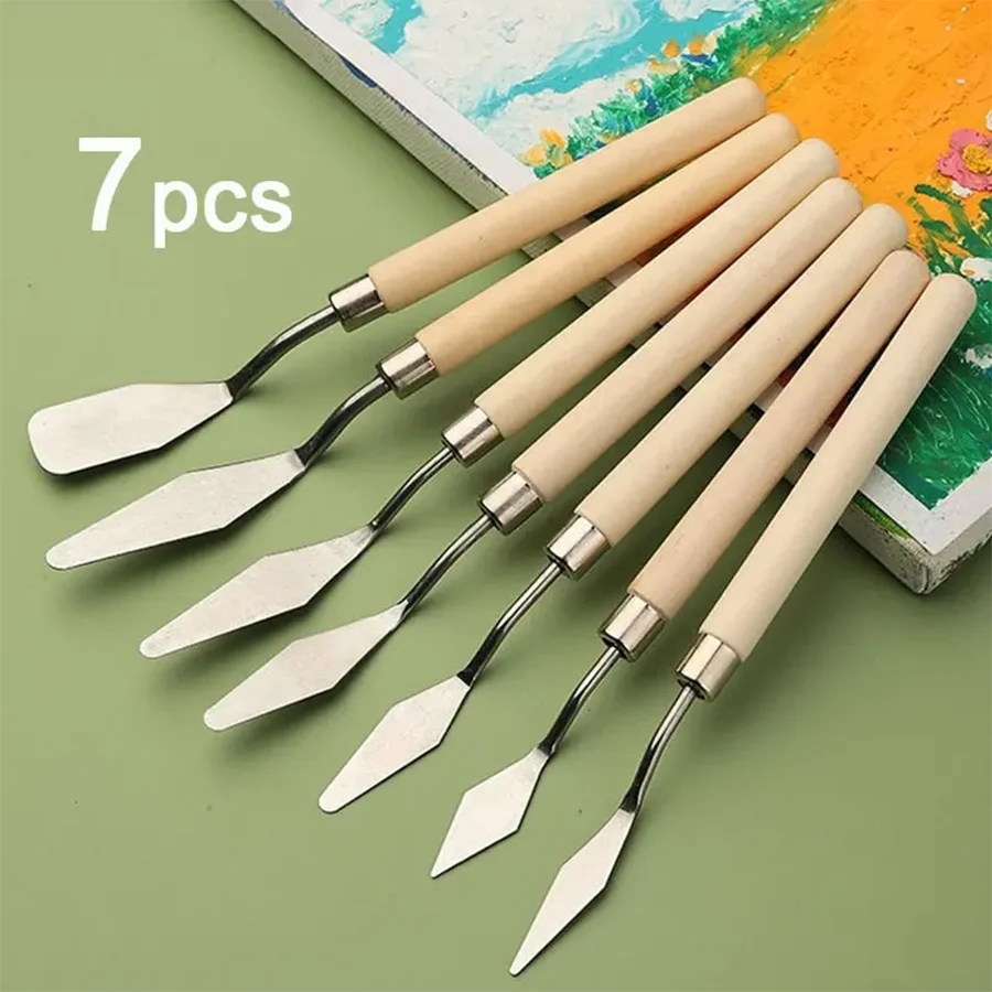Stainless Steel Artist Spatula - огляд і ціна Drawknife Blade