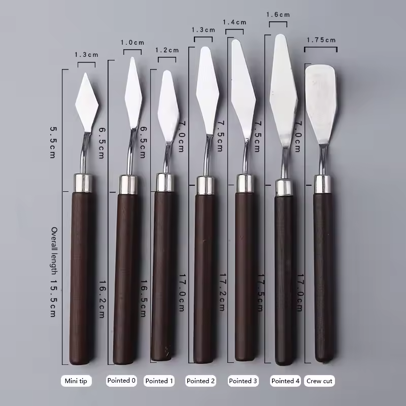 Stainless Steel Artist Spatula - огляд і ціна Drawknife Blade