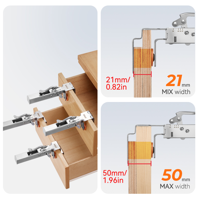 IMBOT 2 drawer mounting clamps - огляд і ціна Woodworking Quick Clamps