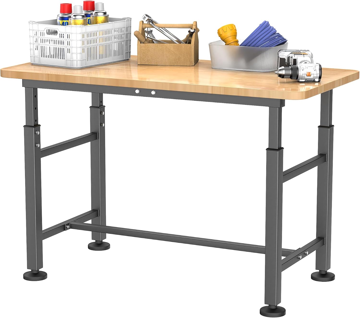 Adjustable Height Work Table G - огляд і ціна Woodworking Garage