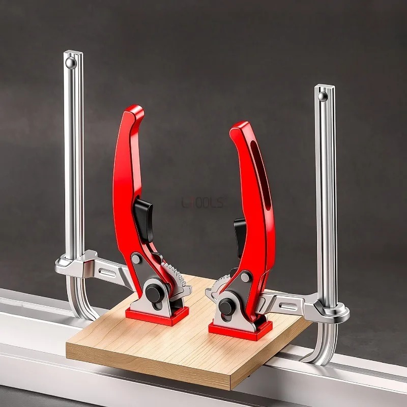 Heavy Duty Ratchet F Clamp Qui - огляд і ціна Woodworking Quick Clamps