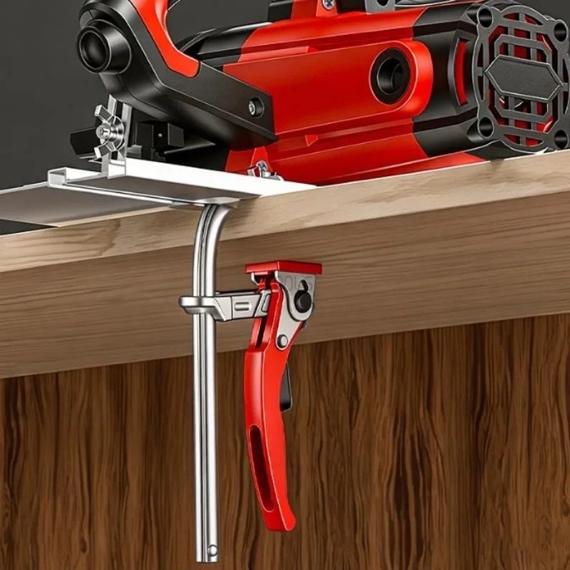 Heavy Duty Ratchet F Clamp Qui - огляд і ціна Woodworking Quick Clamps