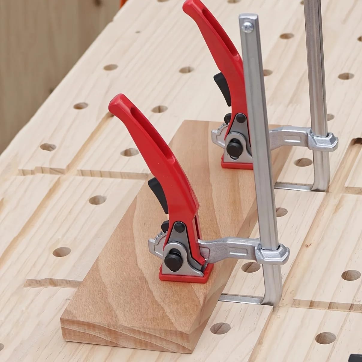 Heavy Duty Ratchet F Clamp Qui - огляд і ціна Woodworking Quick Clamps
