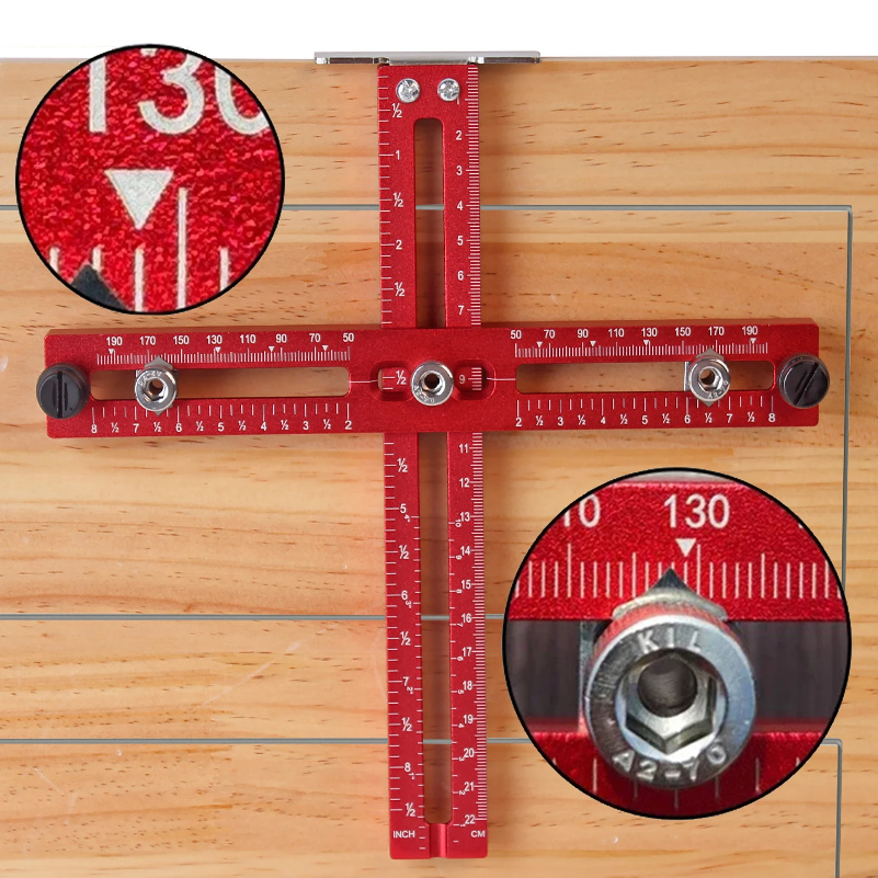 Metric/Inch Handle Template Ji - огляд і ціна Woodworking Templates