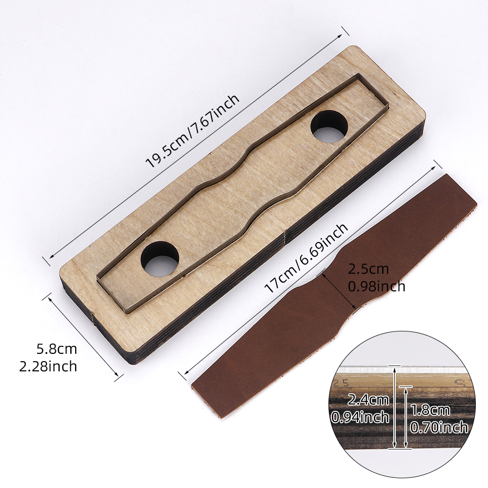 Leather Tool Wooden Punching S - огляд і ціна Woodworking Templates