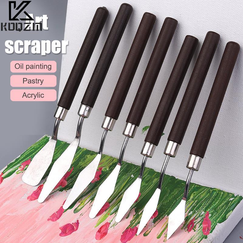 1-7Pcs Stainless Steel Spatula - огляд і ціна Drawknife Blade