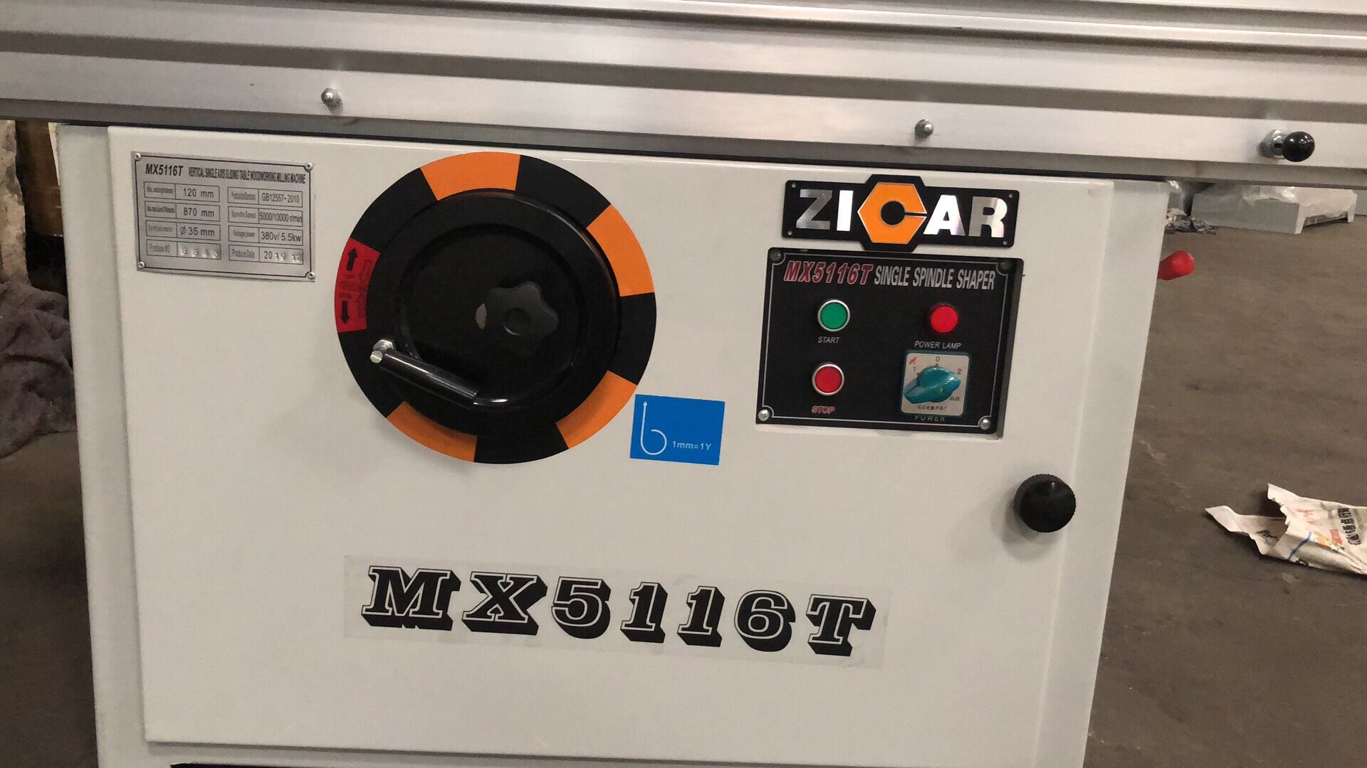 ZICAR Popular Spindle Moulder  - огляд і ціна Zicar Woodworking Machine